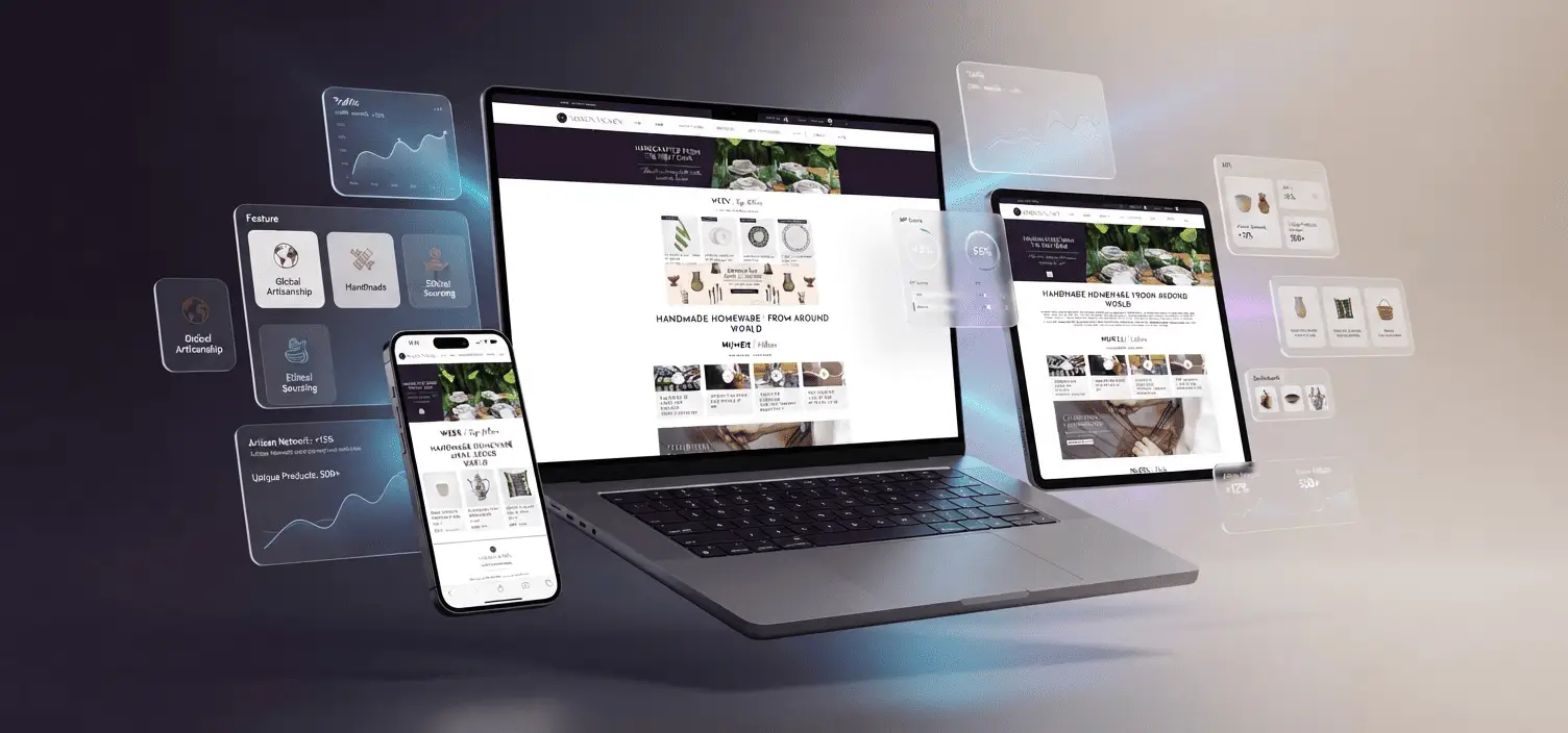 Desarrollo de tema WordPress a medida — Maison Numen