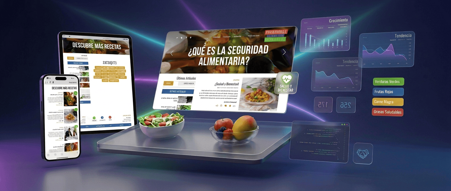 Blog de nutrición en WordPress — Nutrición Práctica y Saludable