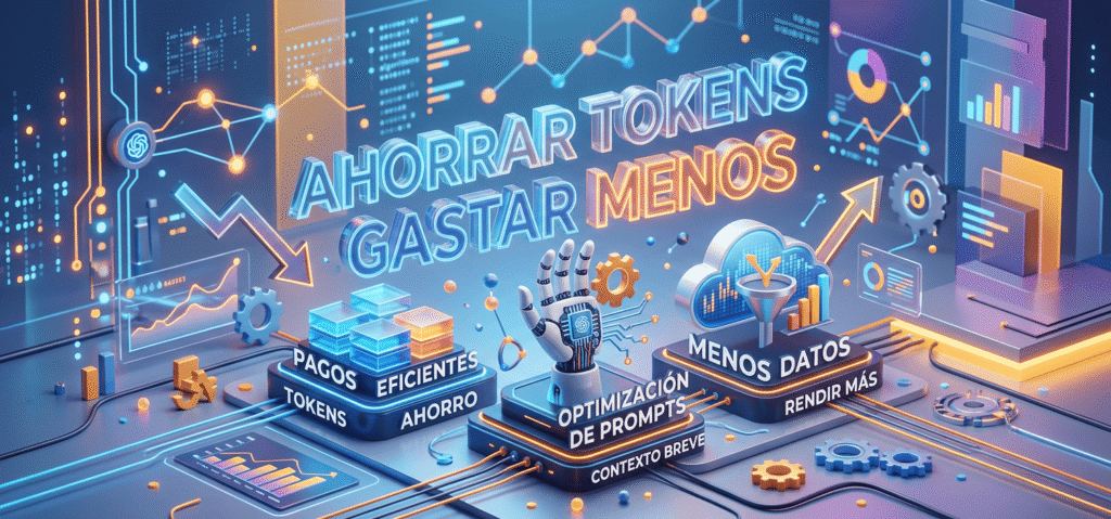 Cómo ahorrar tokens en IA: guía práctica para gastar menos y rendir más