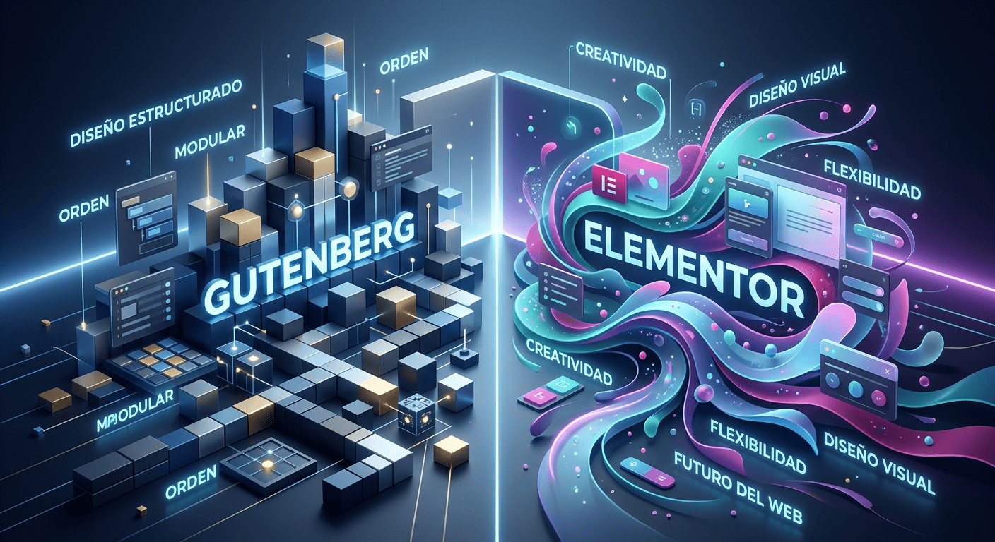 Elementor vs Gutenberg cuál elegir en 2026