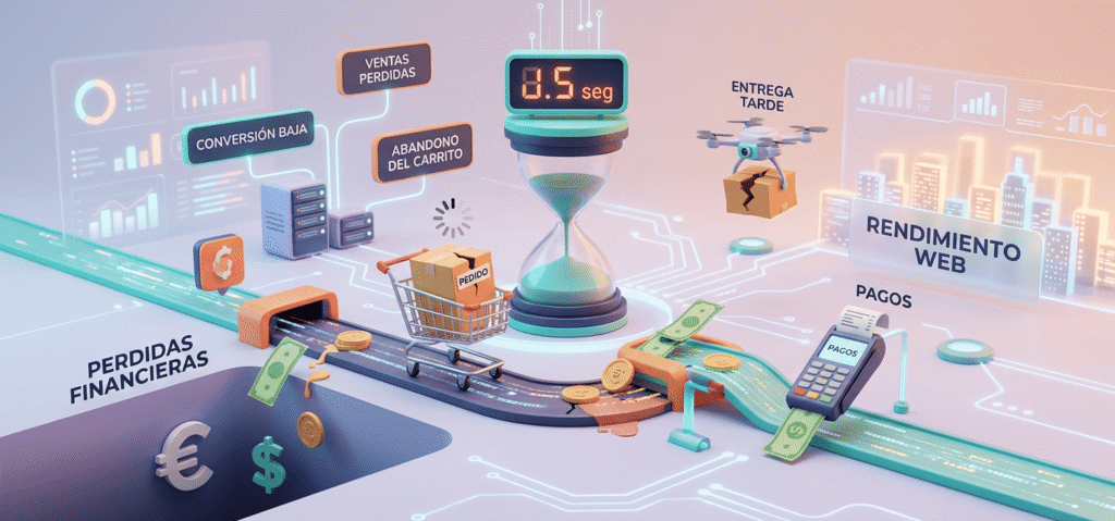 Por qué tu ecommerce carga lento (y cuánto dinero pierdes por eso)
